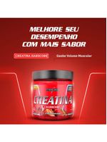Creatina Hardcore Integralmédica Com Sabor 350g Morango