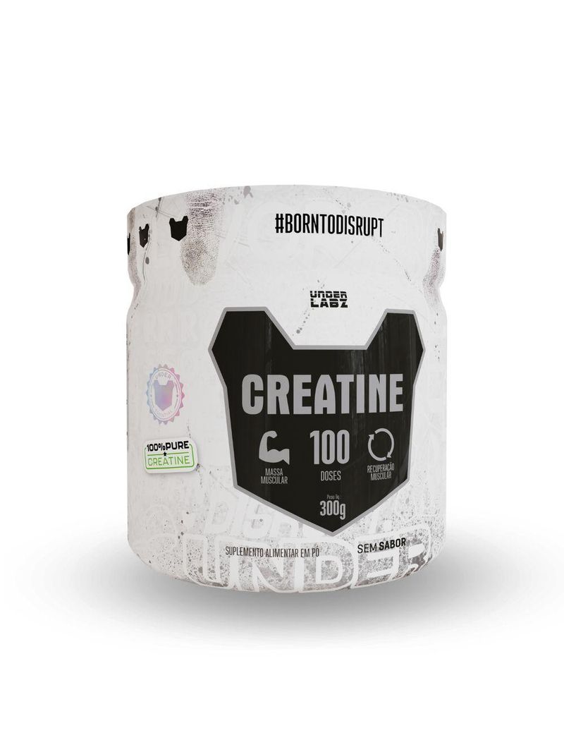 Creatina Monohidratada Linha Born To Disrupt Under Labz 300g