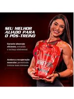Proteína Concentrada Integralmedica Whey 100% Pure 900g Morango