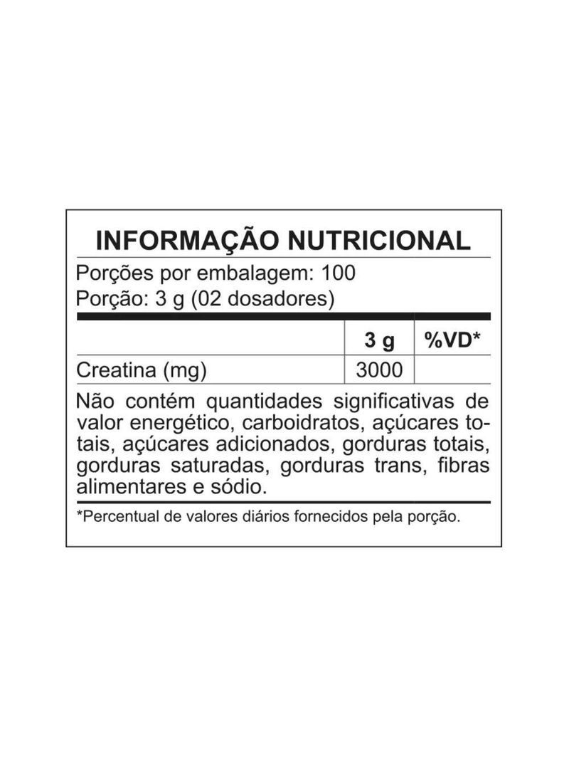 Creatina Monohidratada (refil) Nutrata 300g
