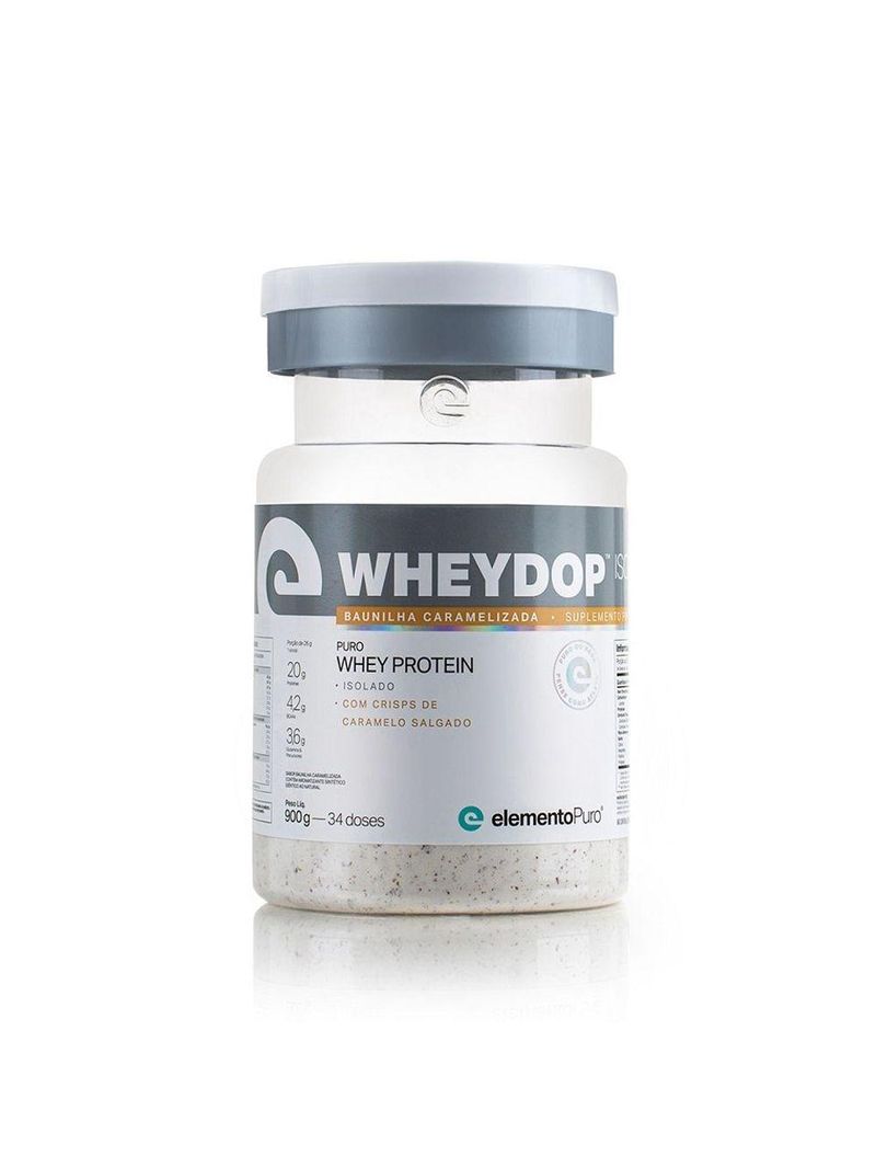 Wheydop Iso (900g) - Sabor: Baunilha Caramelizada