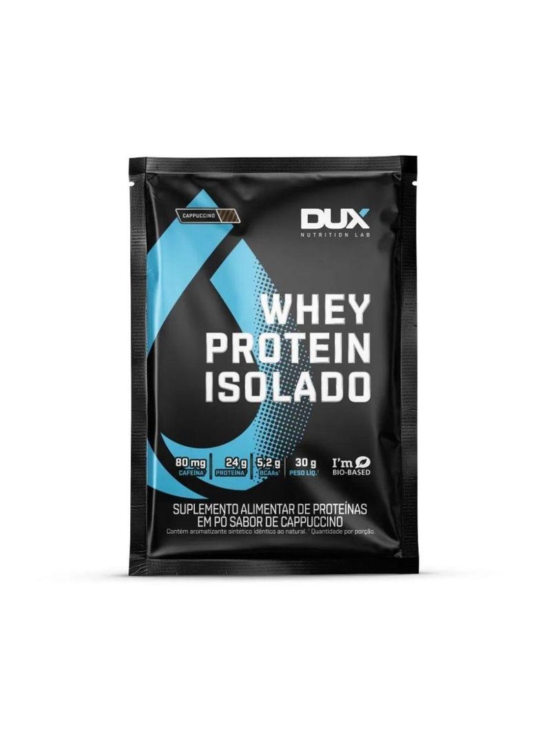 Whey Protein Isolado Sachê - Sabor: Cappuccino (30g)