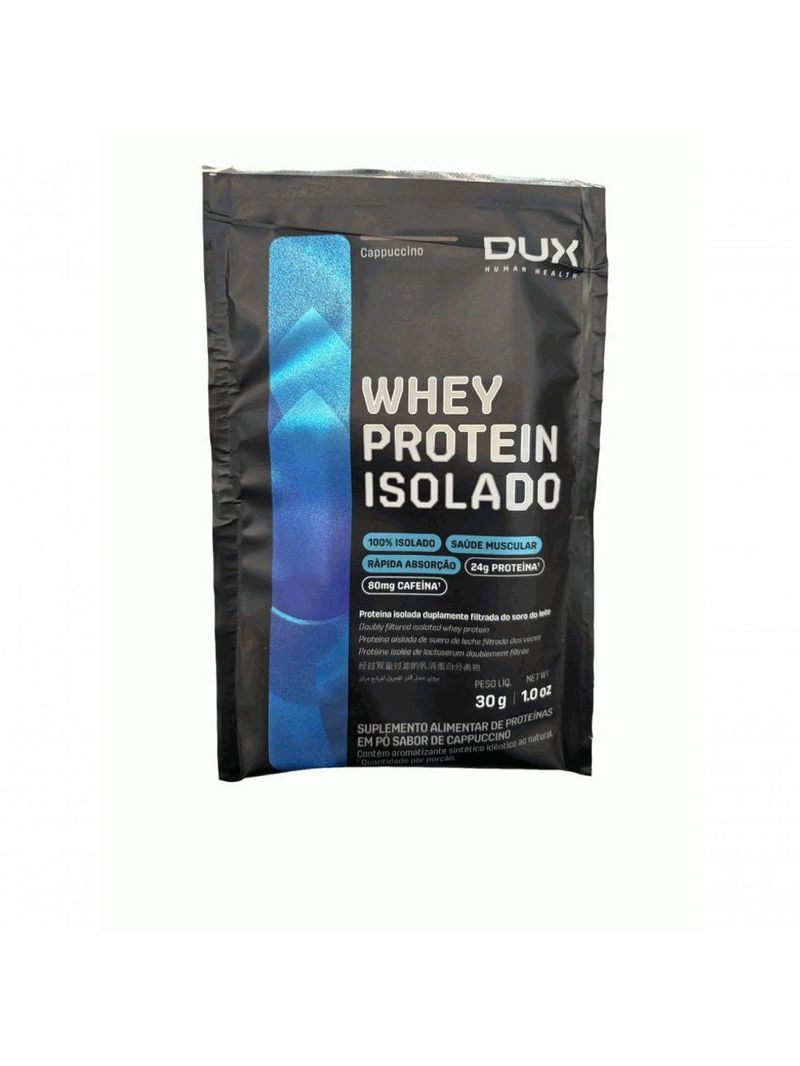 Whey Protein Isolado Sachê - Sabor: Cappuccino (30g)