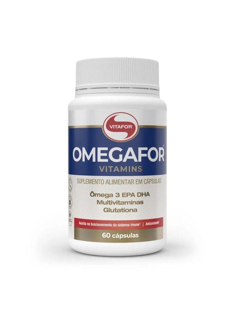 Ômegafor Vitamins (60 Caps) - Padrão: único
