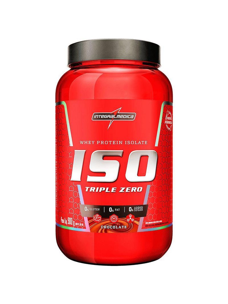 Whey Protein Integralmedica Iso Triple 900g Pote Chocolate