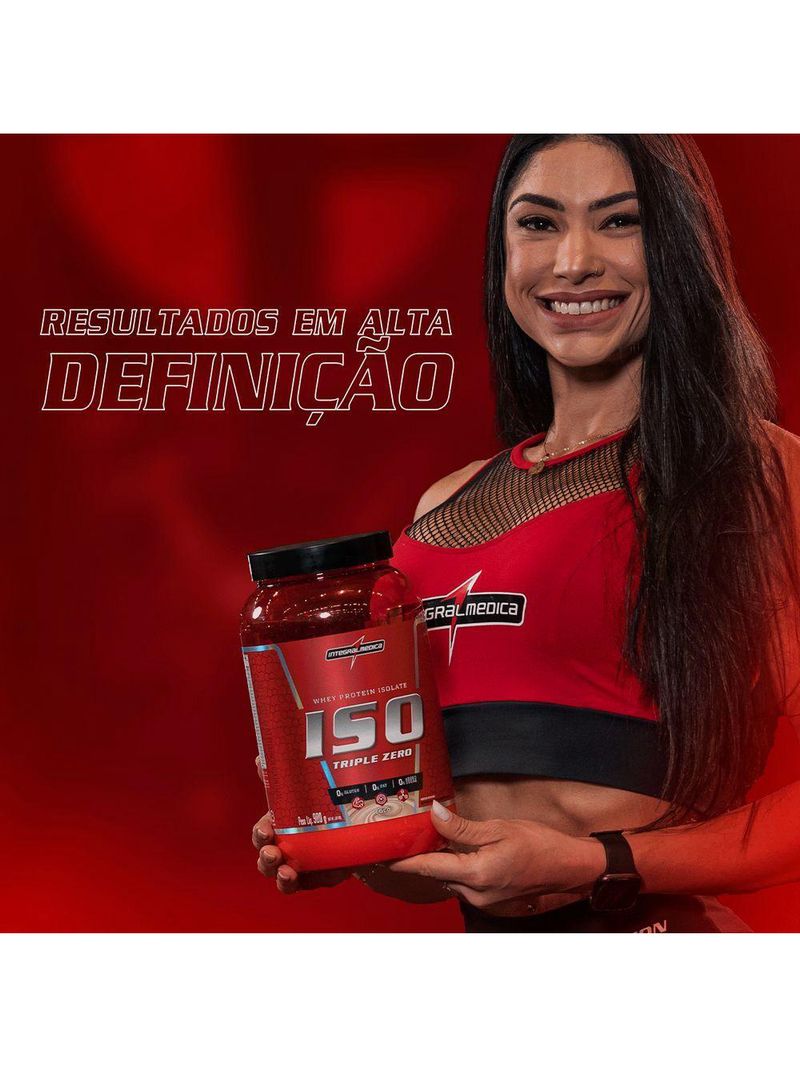 Whey Protein Integralmedica Iso Triple 900g Pote Baunilha