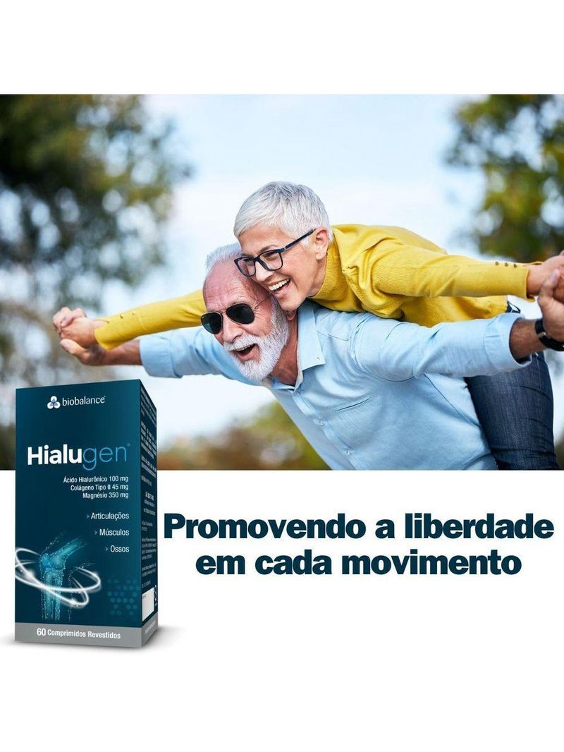 Hialugen Biobalance 60 Comprimidos Sem Sabor