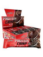 Barra Proteína Whey Crisp Bar 12 Unidades - Integralmedica Cookies And Cream