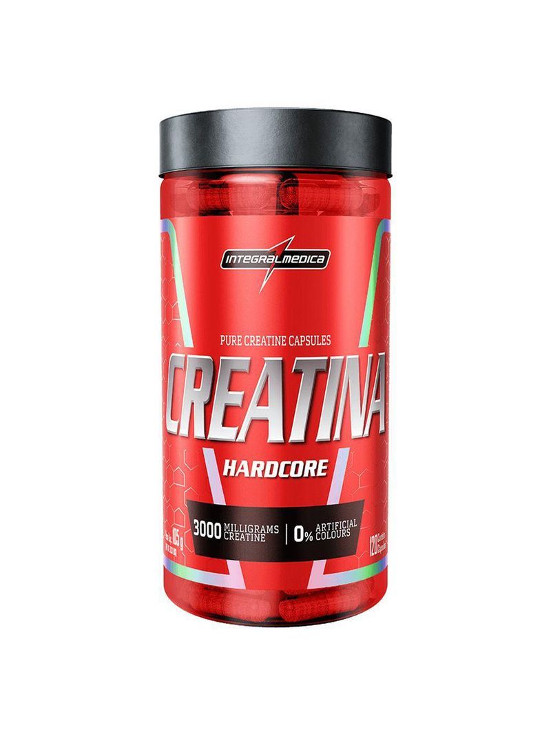 Creatina Integralmedica 120 Cápsulas Sem Sabor