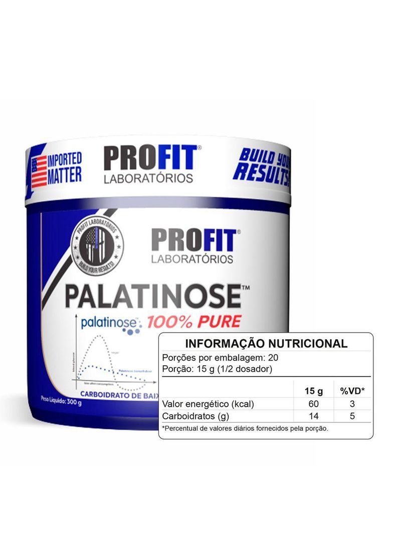 Palatinose 300g Sabor Limão Profit