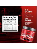 Creatina Integralmedica Carbo Fuel 300g Neutro