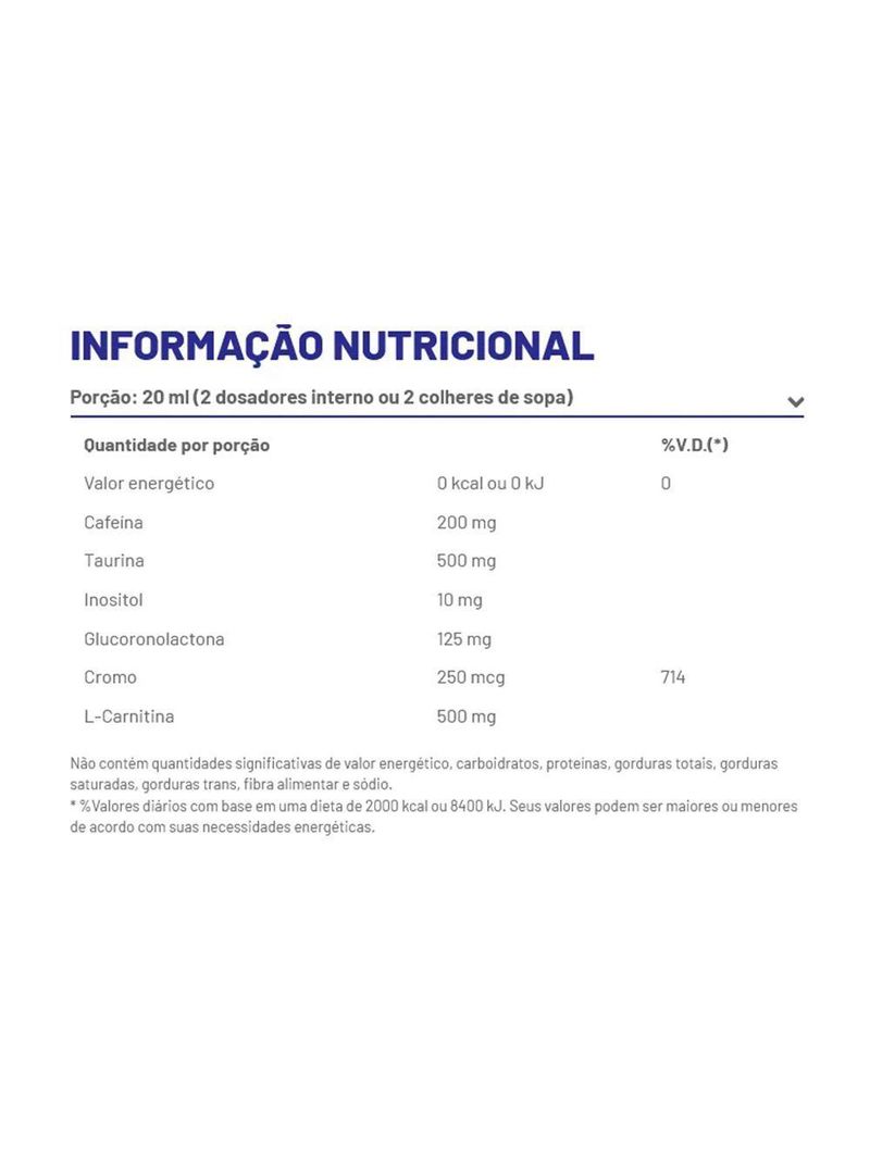 Termogênico Liquido Thermo Power 480ml Blueberry Profit