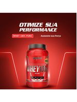 Whey 100% Pure 900g Integralmedica Morango