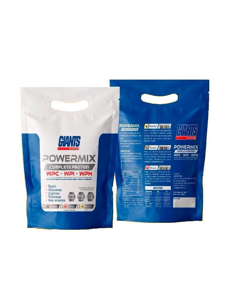 Powermix Complete Protein Morango 18 Kg Giants Nutrition