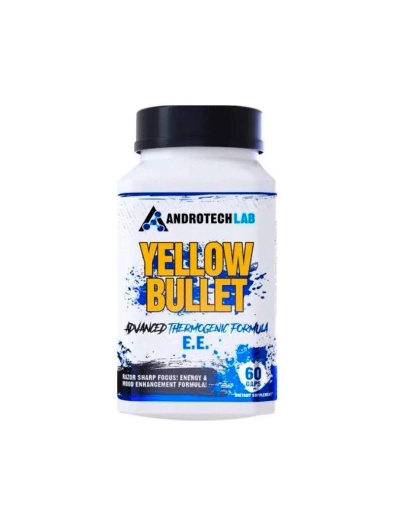 Termogênico Yellow Bullet 60 Capsulas Androtech Lab