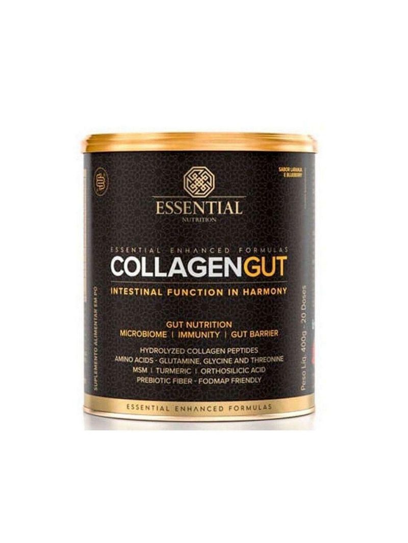 Collagen Gut - Sabor: Laranja E Blueberry (400g)