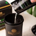 Alimentar em Pó Essential Nutrition Amino Greens para Recuperação Muscular Sachê 8G