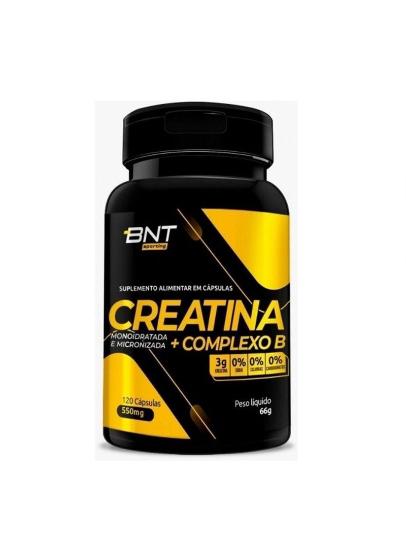 Creatina + Complexo B 550mg 120 Caps Bionutrir