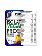 Proteína Isolate Vegan Pro 480g Banana Com Canela Profit