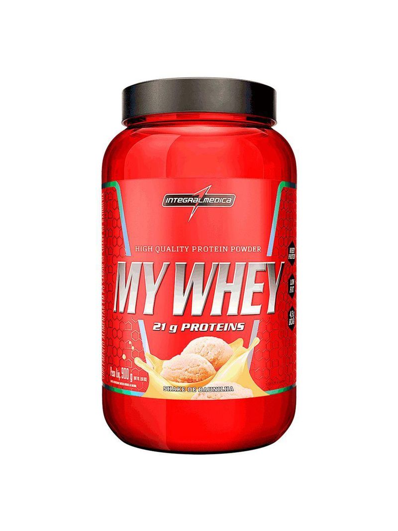 Whey Protein Integralmedica My Whey 900g Pote Baunilha