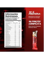 Barra Proteína Whey Crisp Bar 12 Unidades - Integralmedica Leite Niño Com Creme De Avelã