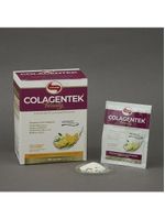 Colagentek Vitafor Beauty 30 Sachês Colágeno Para Pele E Unhas Sabor Abacaxi Com Hortelã