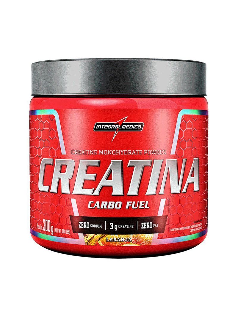 Creatina Integralmedica Carbo Fuel 300g Laranja