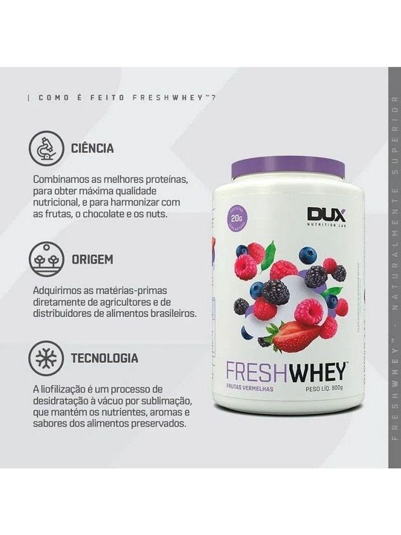 Fresh Whey (900g) - Sabor: Frutas Vermelhas