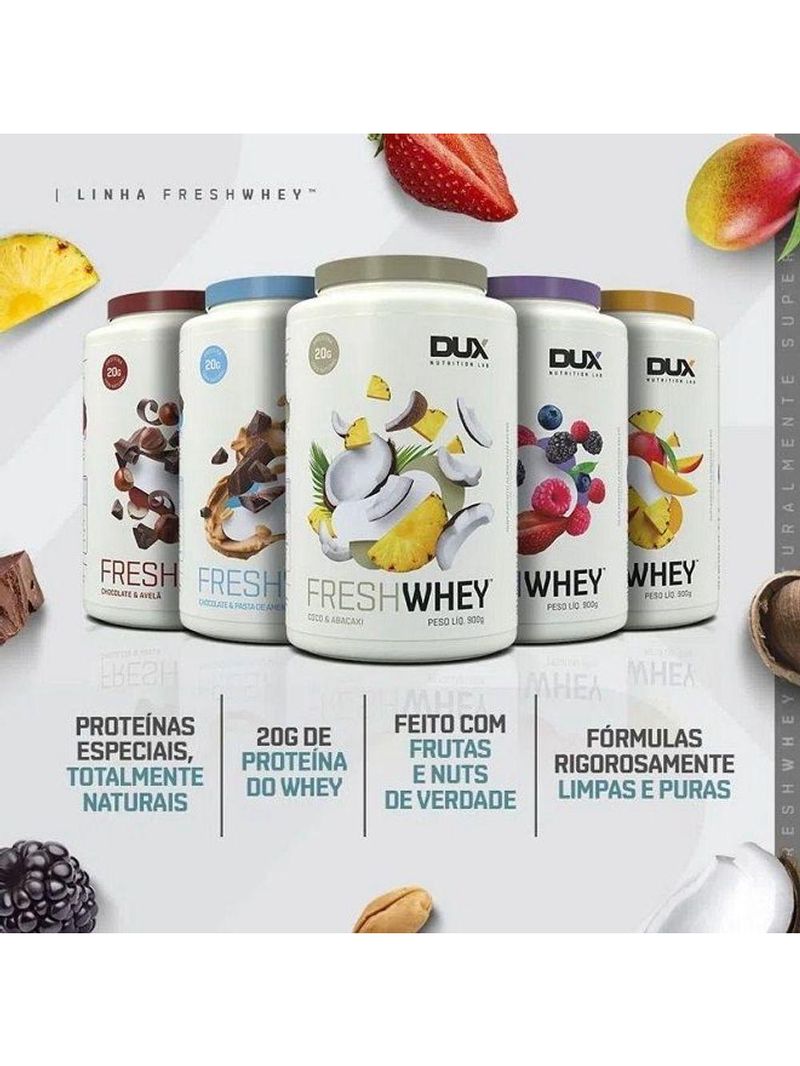 Fresh Whey (900g) - Sabor: Frutas Vermelhas