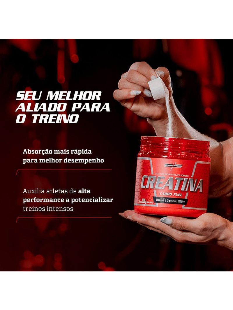Creatina Integralmedica Carbo Fuel 300g Laranja