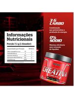 Creatina Integralmedica Carbo Fuel 300g Laranja