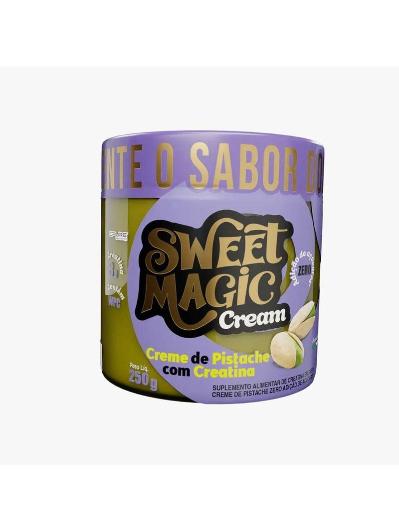 Pasta Sweet Magic Cream Proteina E Creatina 250g Pistache Canibal Inc