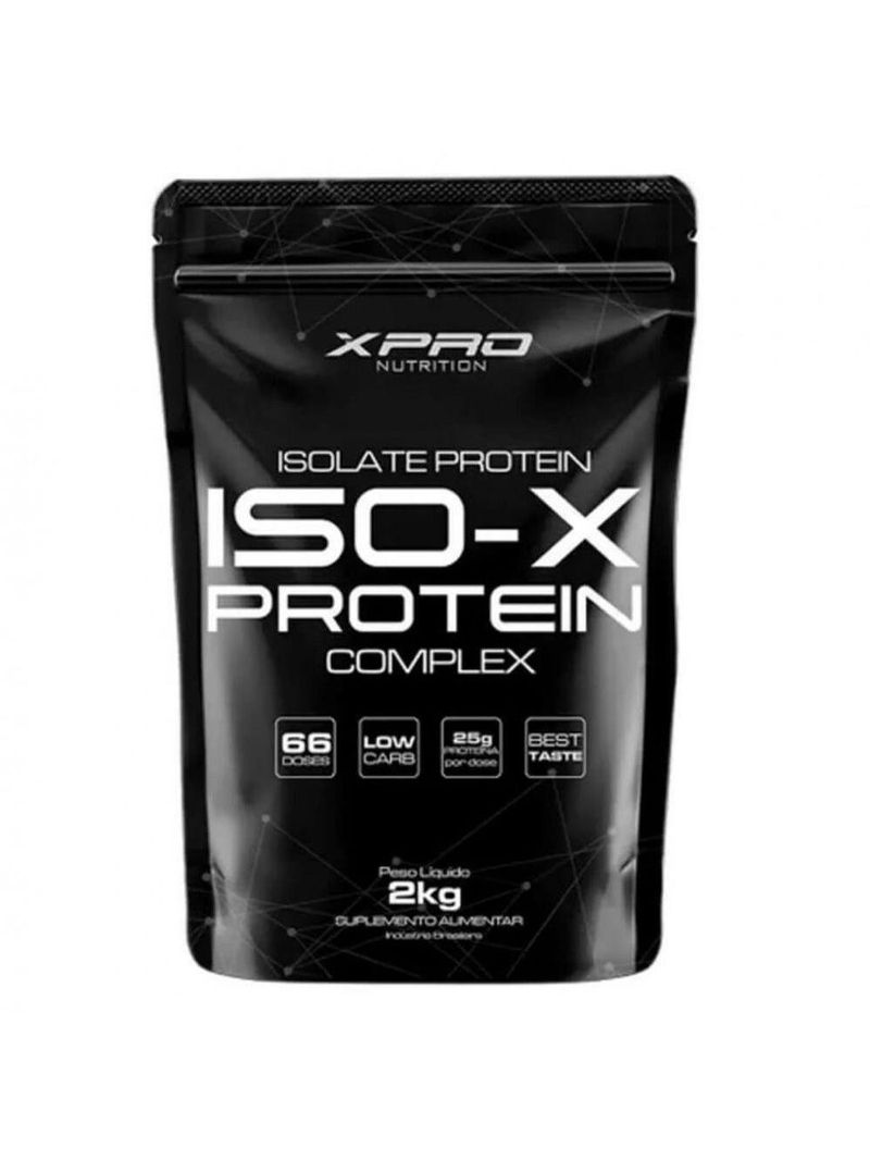 Iso X Protein Complex Refil 2kg Chocolate Whey Isolado X Pro Nutrition