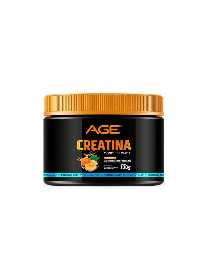 Creatina Saborizada 100g Tangerina Age