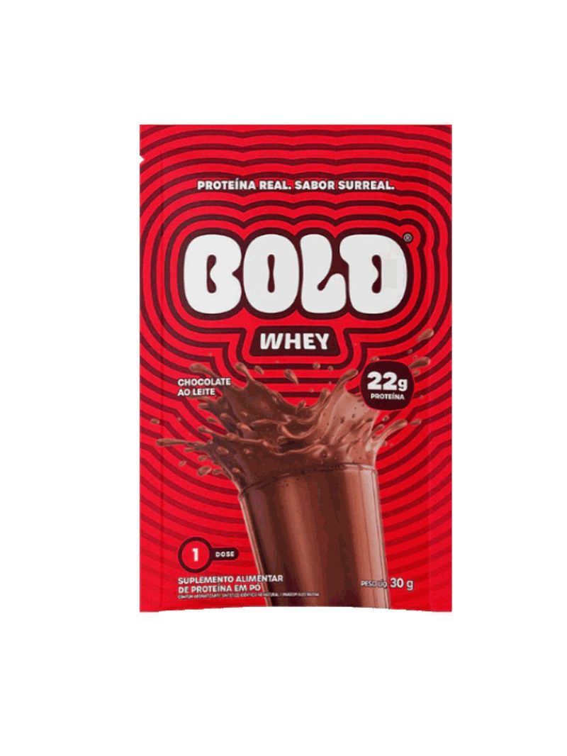 Bold Whey 30g Sabor Chocolate Ao Leite