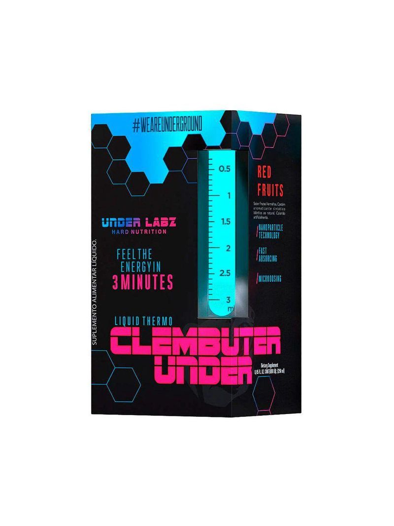 Clembuter Under Liquid Thermo Red Fruits 250ml Under Labz