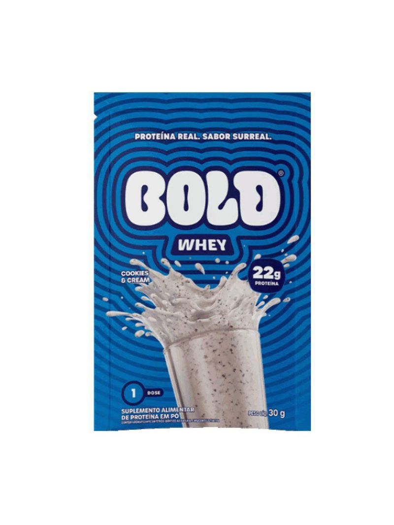 Bold Whey 30g Sabor Cookies E Cream