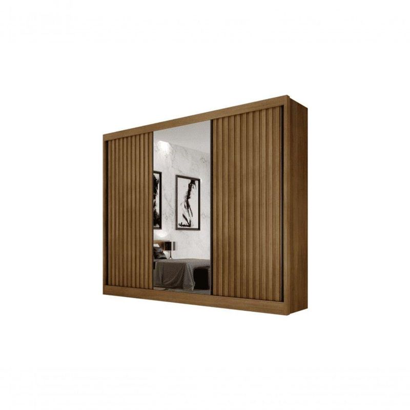 Guarda Roupa Casal Rip 3portas 4 Gav Canastra Horizonte