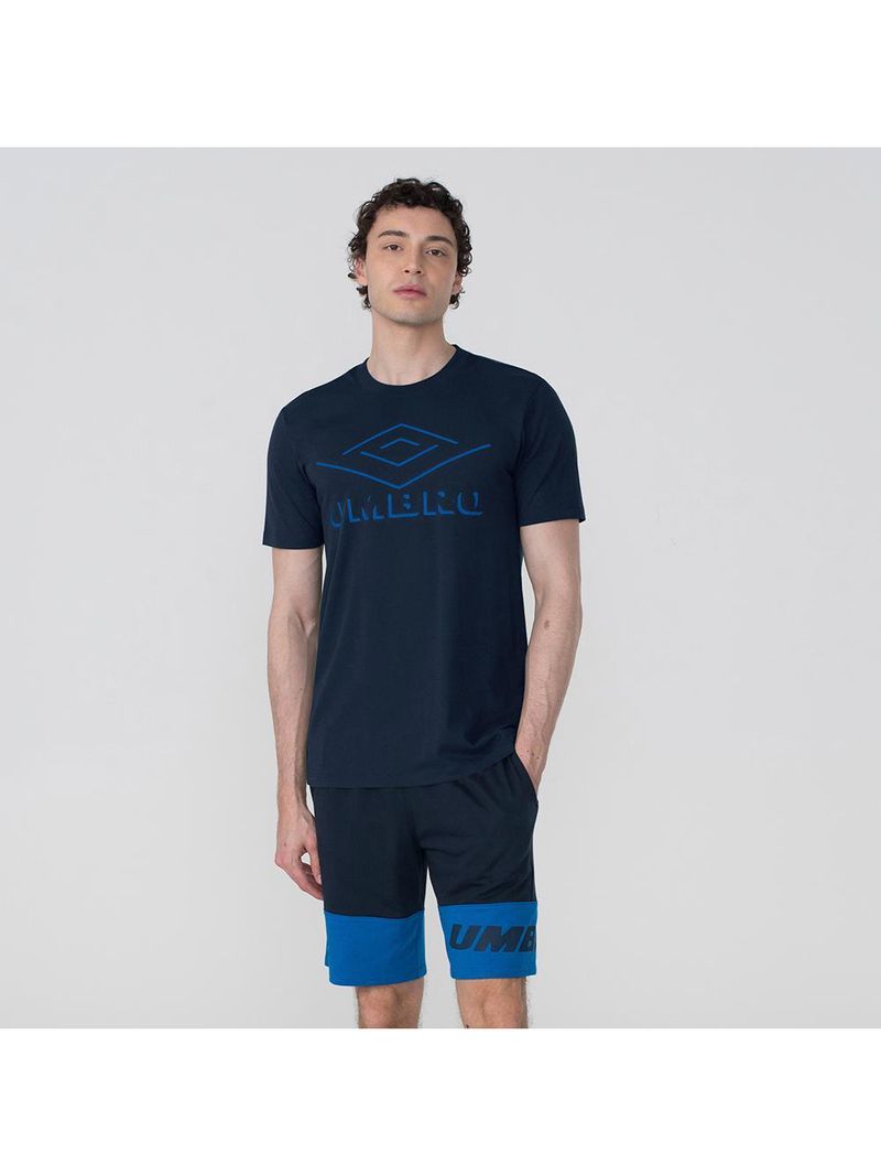 Camiseta masculina umbro duo diamond ilusion