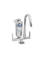 Torneira Cozinha Filtro Purificador Mesa Bancada Bica Móvel 1/4v Cromado Abs Luxo