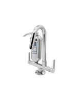 Torneira Cozinha Filtro Purificador Mesa Bancada Bica Móvel 1/4v Cromado Abs Luxo