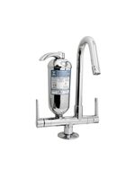 Torneira Cozinha Filtro Purificador Mesa Bancada Bica Móvel 1/4v Cromado Abs Luxo