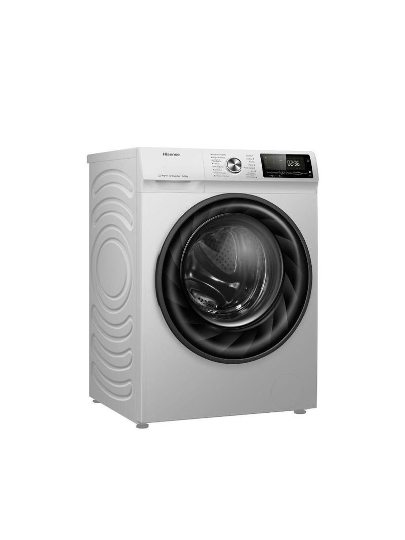 Lava e Seca Hisense 13kg Steam Branca Com 13 Programas De Lavagem WD5Q1342BW 220V