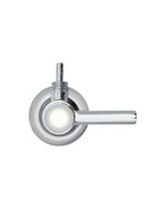Registro Adaptador Para Filtro De água Purificador Universal Parede Cromado 1/4 De Volta