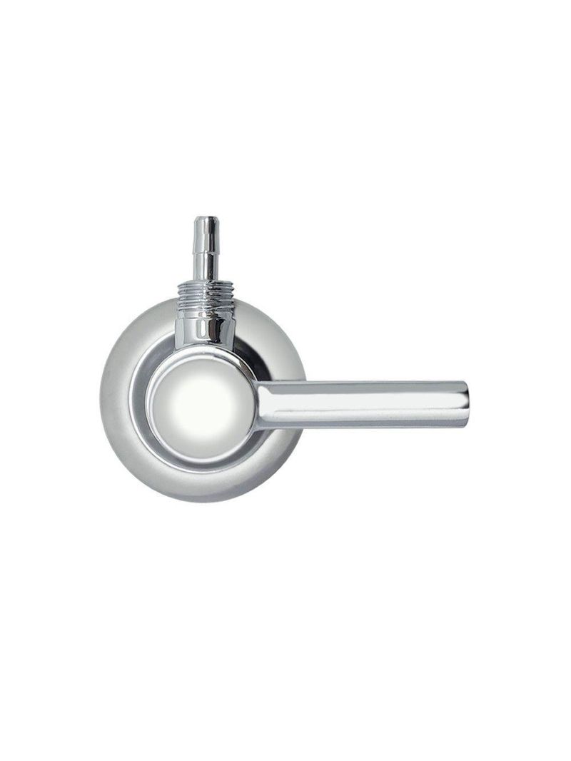 Registro Adaptador Para Filtro De água Purificador Universal Parede Cromado 1/4 De Volta