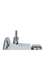 Registro Adaptador Para Filtro De água Purificador Universal Parede Cromado 1/4 De Volta