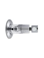 Registro Adaptador Para Filtro De água Purificador Universal Parede Cromado 1/4 De Volta