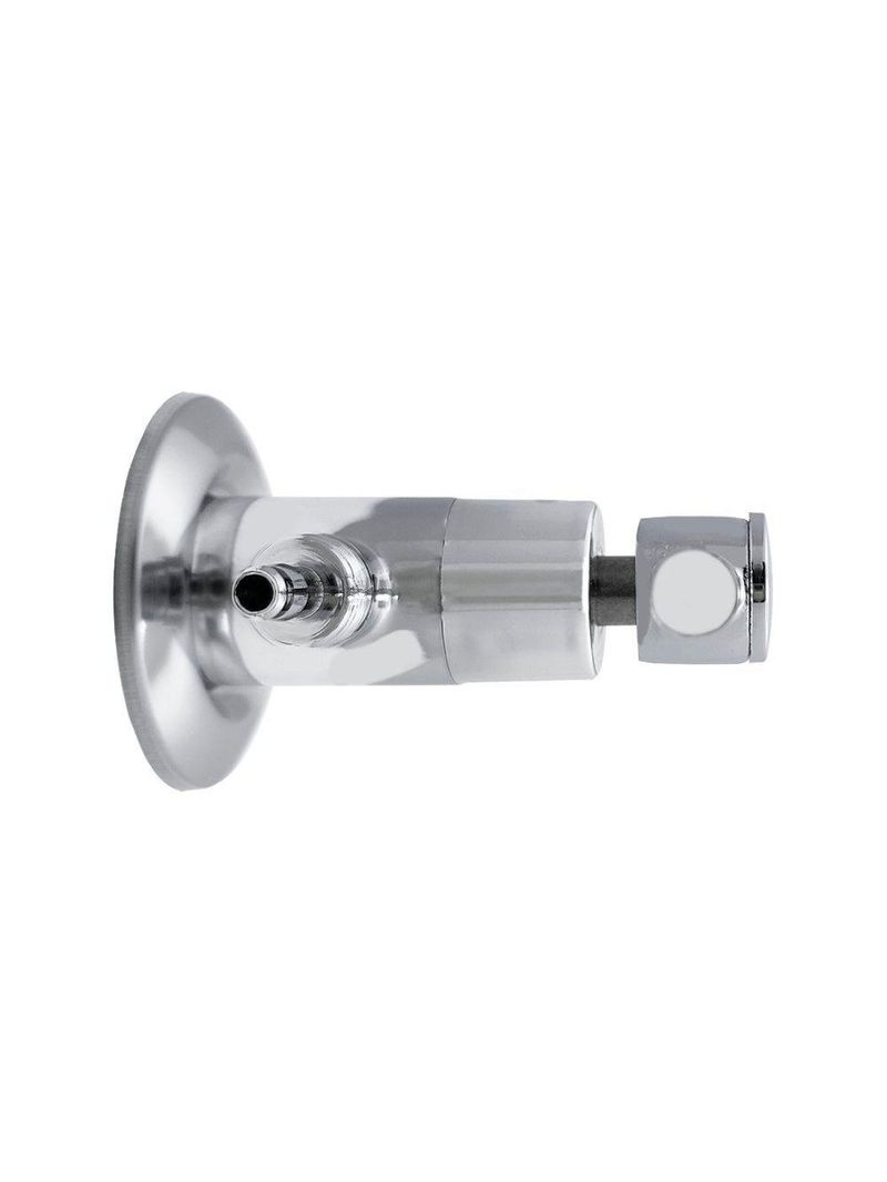 Registro Adaptador Para Filtro De água Purificador Universal Parede Cromado 1/4 De Volta