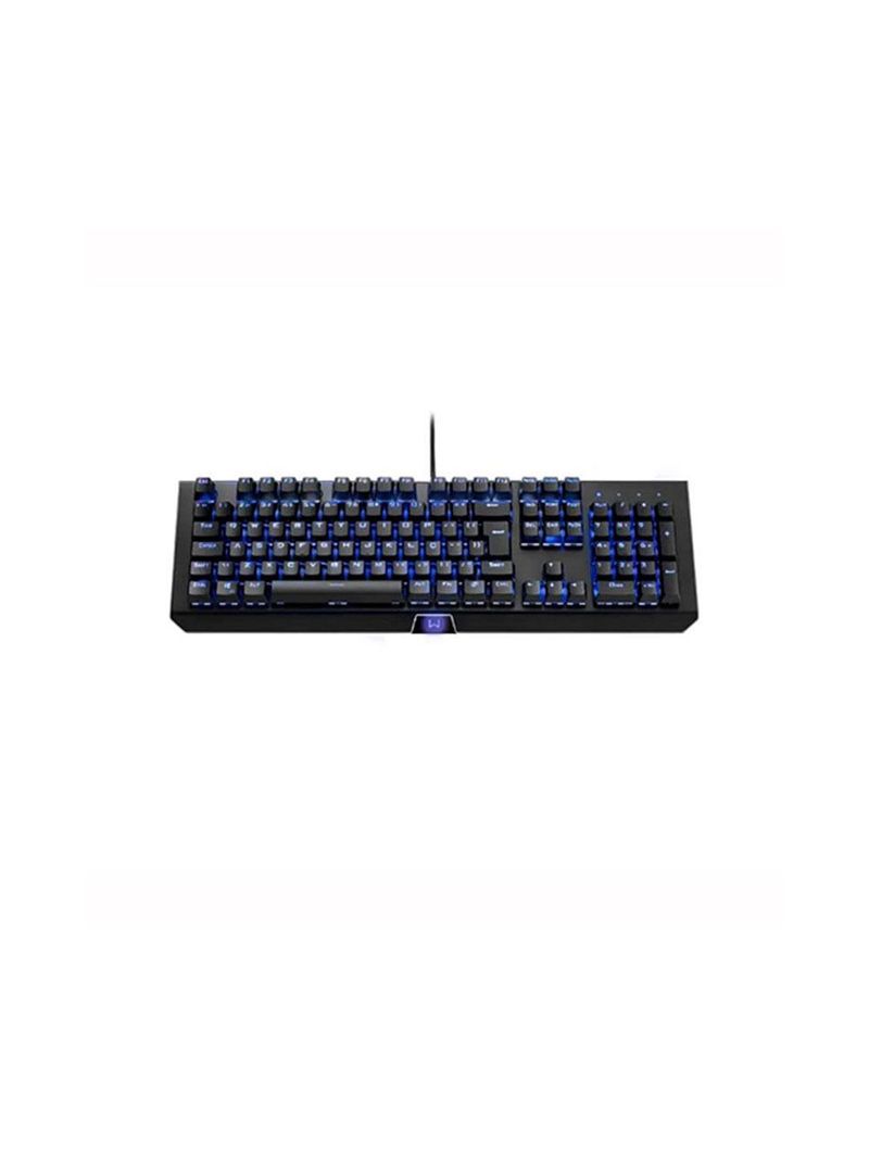 Teclado gamer mecânico macro kane warrior preto - multilaser