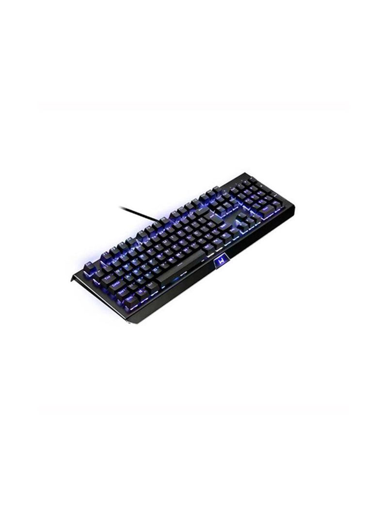 Teclado gamer mecânico macro kane warrior preto - multilaser
